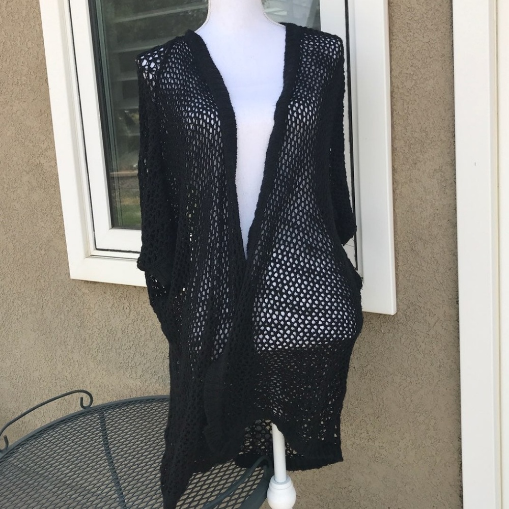 BRANDY MELVILLE KNIT KIMONO RARE OS